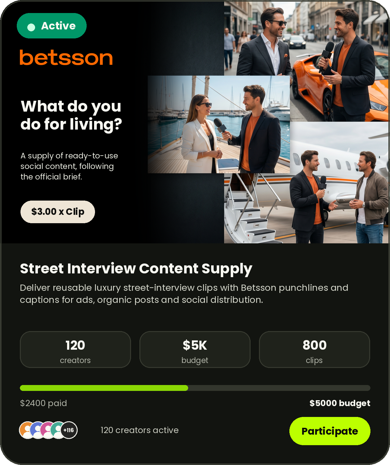 Betsson campaign