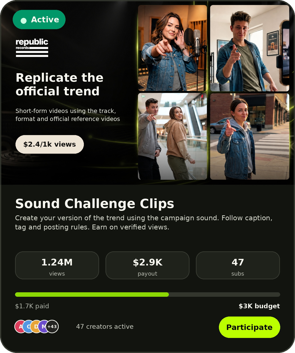 Republic Records campaign