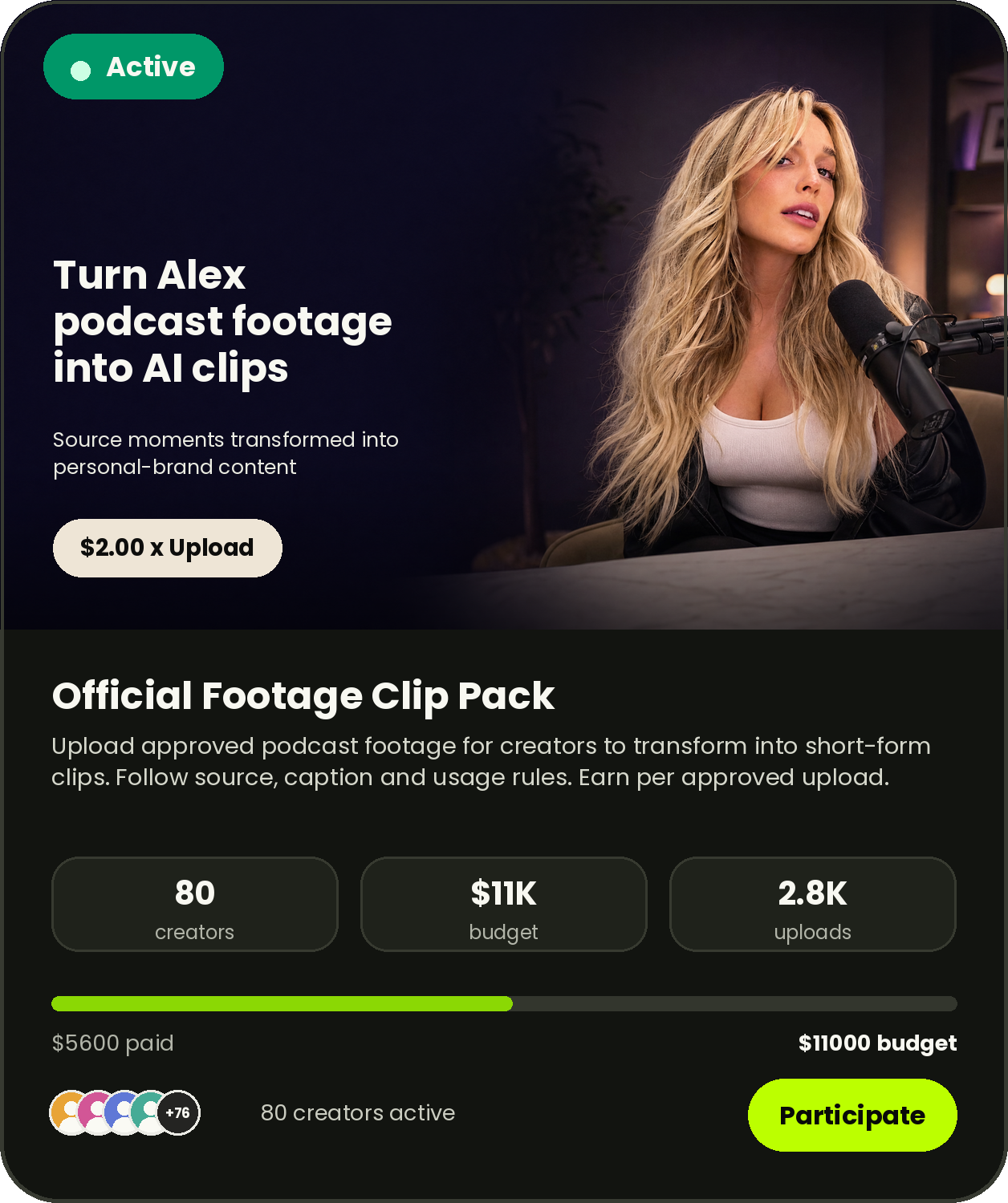Clip pack campaign